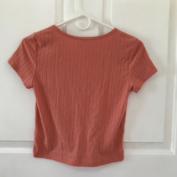 Hippie Rose short sleeve muted orange t-shirt in Women’s Junior’s Size Small - Picture 7 of 11